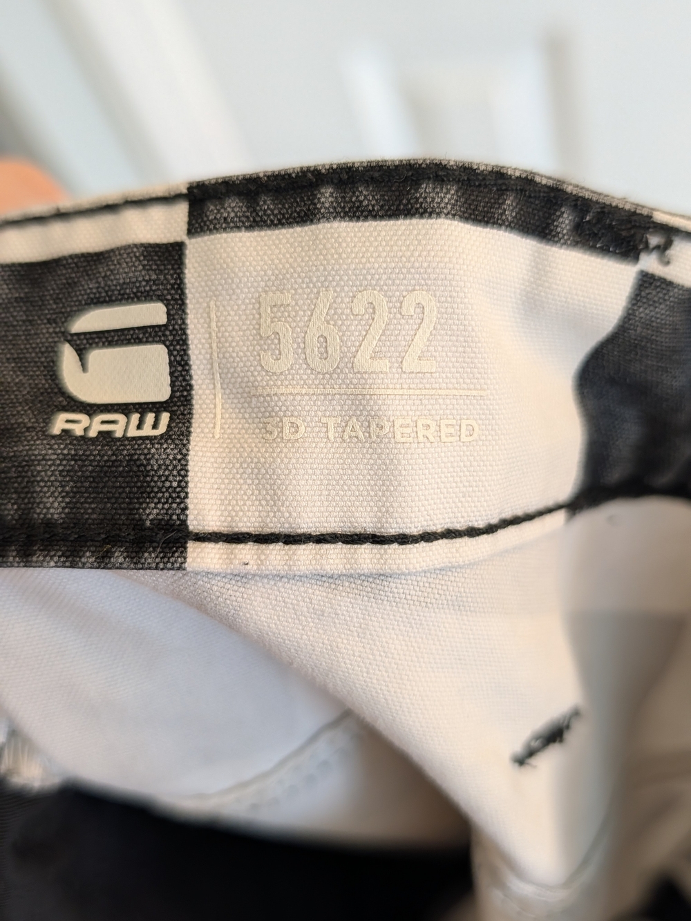 G-Star RAW Black and White Checker Cargo Pants Pharrell Willams Collab - Picture 4 of 14